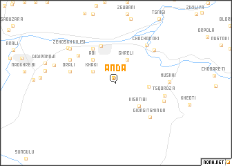 map of Anda