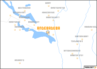 map of Andebadeba