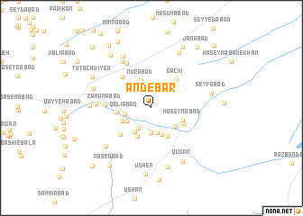 map of ‘Andebar