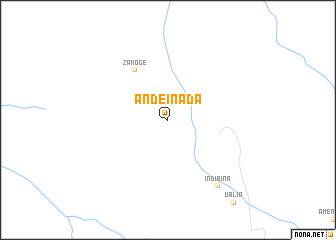 map of Andeinada