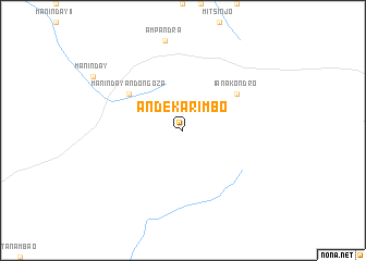 map of Andekarimbo