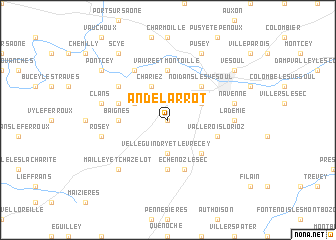 map of Andelarrot