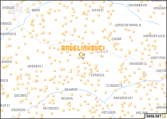 map of Anđelinkovci