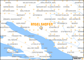 map of Andelshofen