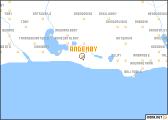 map of Andemby