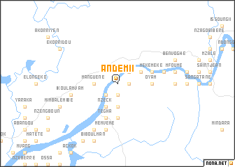 map of Andem II