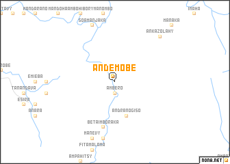 map of Andemobe