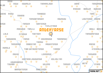 map of Andem Yarsé