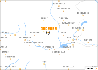 map of Andenes