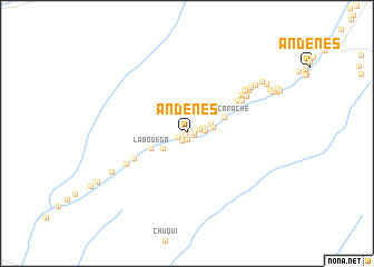 map of Andenes