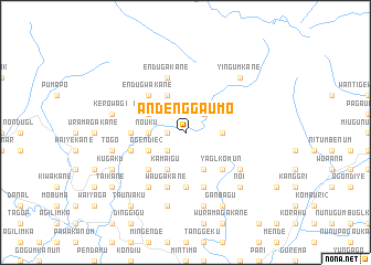 map of Andenggaumo