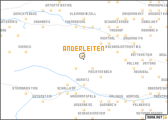 map of An der Leiten