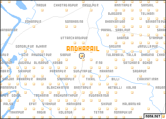 map of Andharail