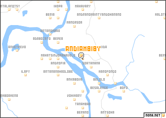 map of Andiambiby