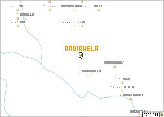 map of Andiawela