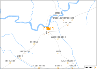 map of Andia
