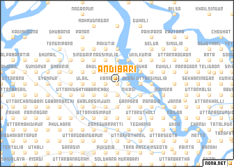 map of Āndibāri