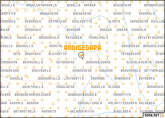 map of Andigedara