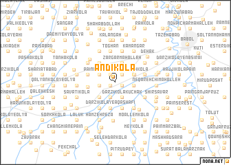 map of Andī Kolā