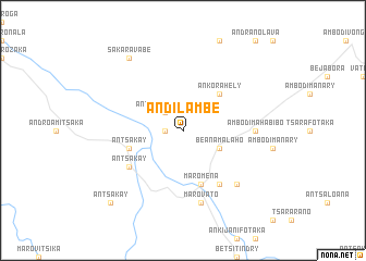 map of Andilambe