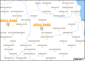 map of Andilambe