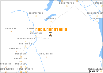 map of Andilana Atsimo