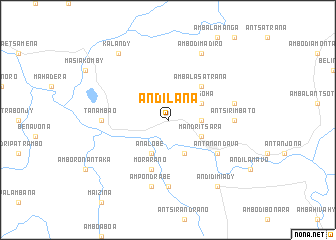 map of Andilana