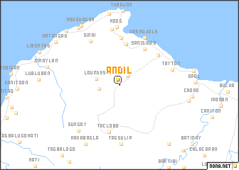 map of Andil