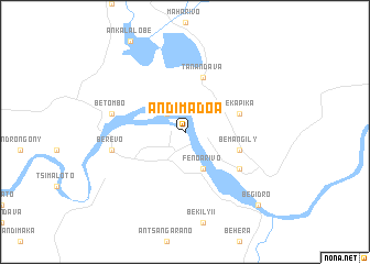 map of Andimadoa