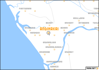 map of Andimaka I