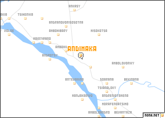 map of Andimaka