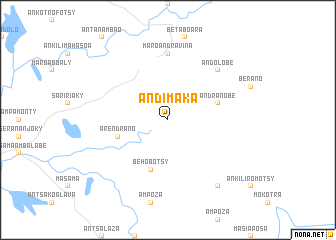 map of Andimaka
