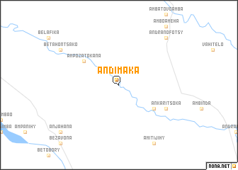 map of Andimaka