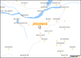 map of Andimaka