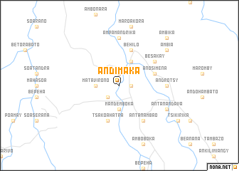 map of Andimaka