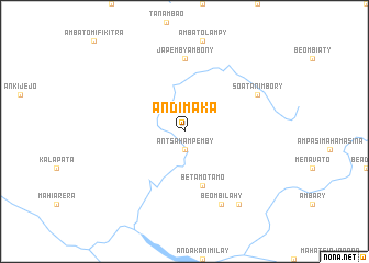 map of Andimaka