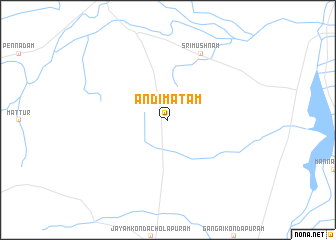 map of Āndimatam