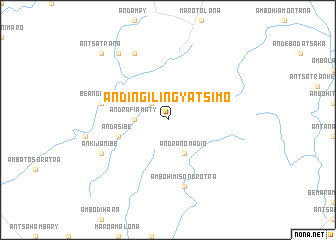 map of Andingilingy Atsimo