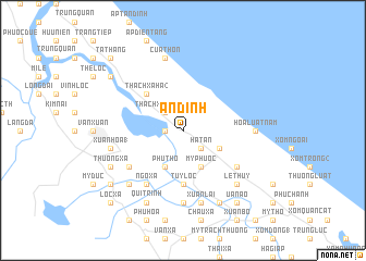 map of An Ðịnh