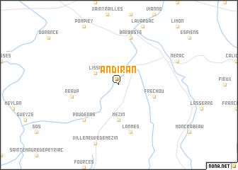 map of Andiran