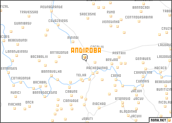 map of Andiroba