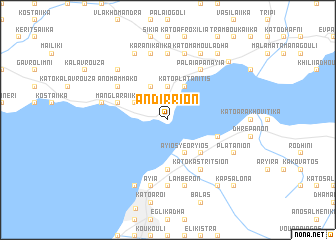 map of Andírrion