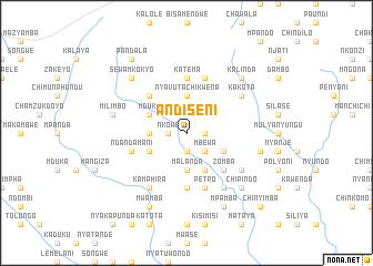 map of Andiseni