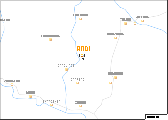 map of Andi