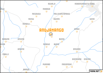 map of Andjamango