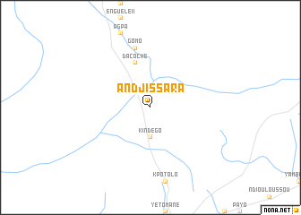map of Andjissara