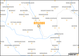 map of Andoba