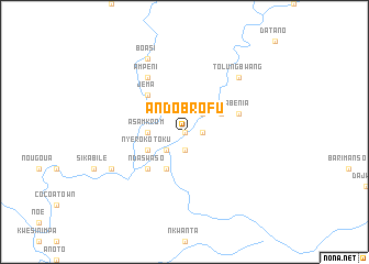 map of Andobrofu