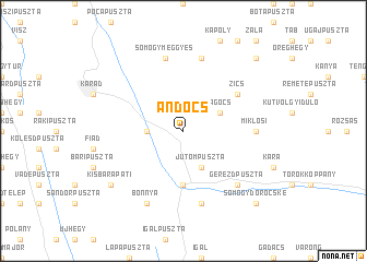 map of Andocs