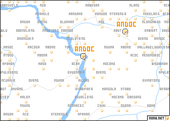 map of Andoc